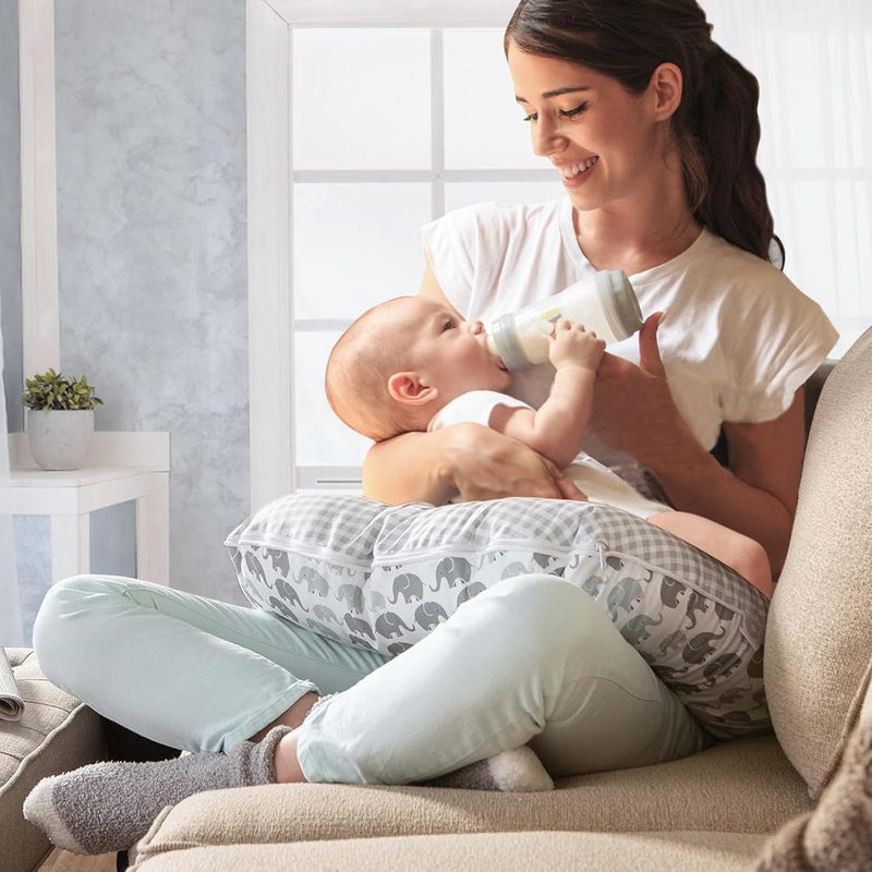 Runhike Pillow Covers Compatible with Boppy Nursing Pillows,Pillow slipcover Compatible with Boppy Breastfeeding Pillows,Cover Only Pillow Not Included - Image 4